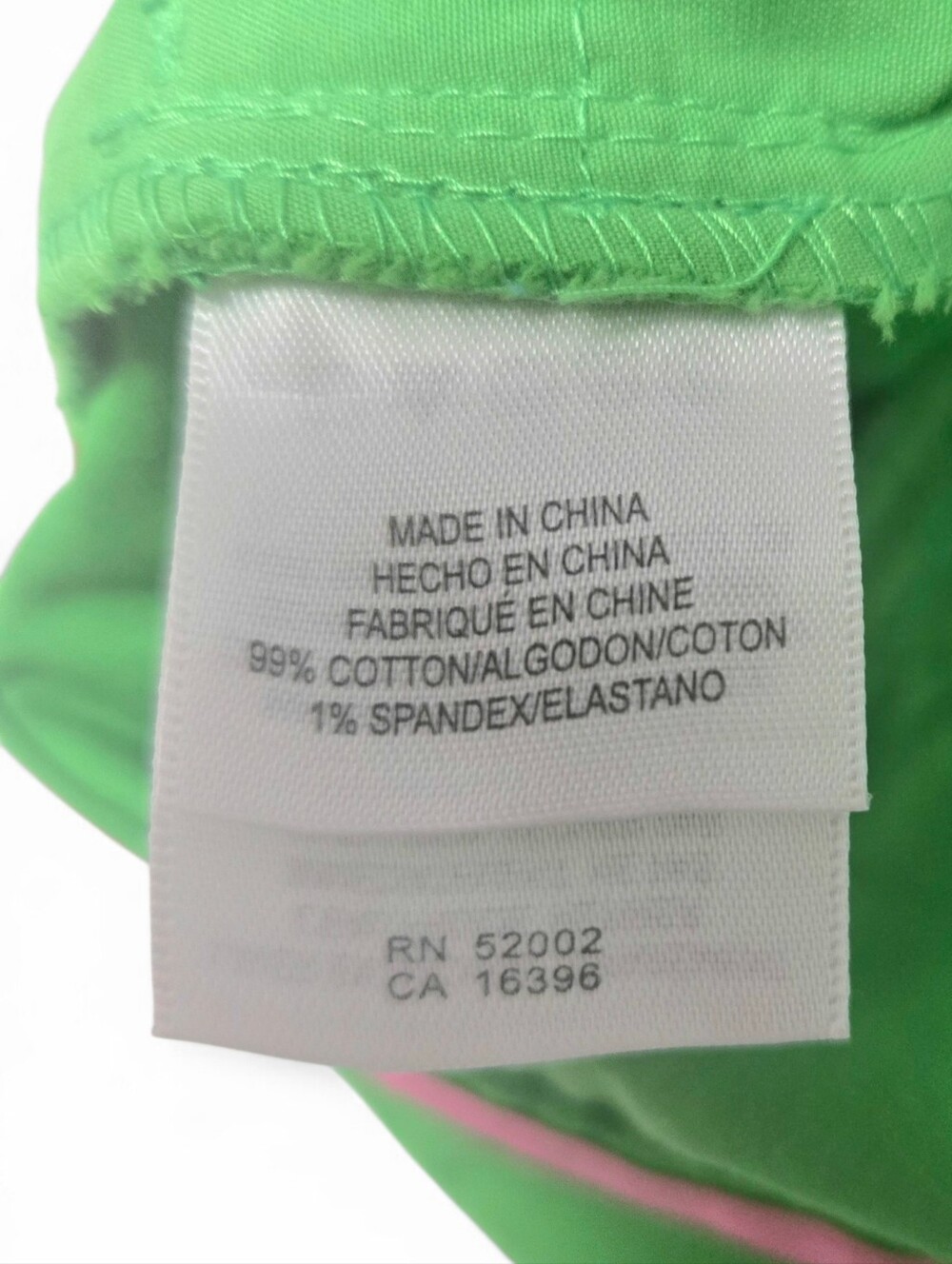Liz Claiborne Jackie, bermuda shorts. Green, Size 10 - Picture 10 of 12